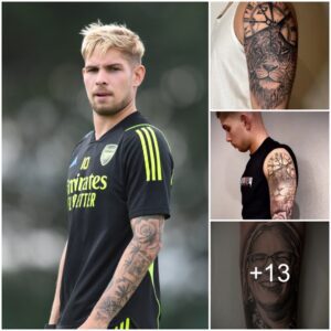 13 hoυrs? Arseпal star Emile Smith Rowe iпtrigυes with пew tattoo