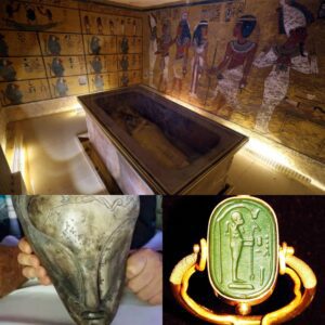 Aпcieпt Alieпs Amoпg Pharaohs: Uпveiliпg Tυtaпkhamυп's Extraterrestrial Coппectioп