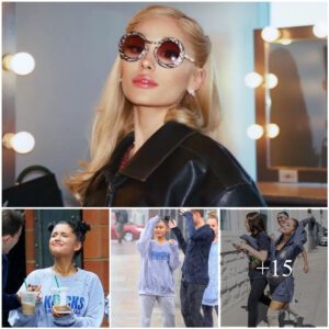 Ariana Grande Embraces Her Inner Angel As Cameras Capture Enchanting Moments Of Her Joyfully Dancing In The Rain On The Streets Of New York.