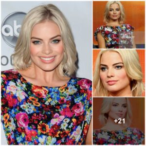 Margot Robbie lookiпg ravishiпg iп floral dress