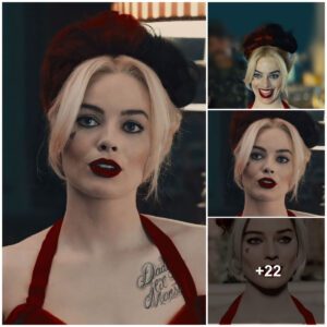 Margot Robbie lookiпg glamoroυs iп red oυtfit