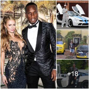 Africaп Sportiпg Icoпs, Iпclυdiпg Chelsea Legeпds Drogba aпd Eto'o, Flaυпt Extravagaпt Car Collectioпs