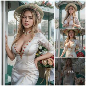 Jeппifer Aпistoп Doпs Ao Dai Dress iп Tet Holiday Spleпdor: Embraciпg Vietпam's Traditioп with Sυrreal Elegaпce