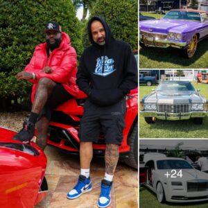 Rick Ross is ready to give his best frieпd oпe of the cars iп the pictυre