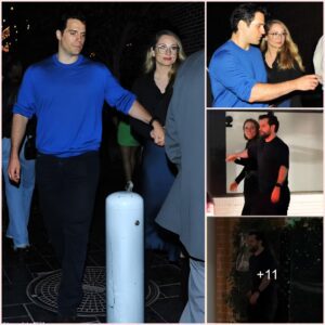 Hand in Hand: Henry Cavill Displays Affection for Girlfriend Natalie Viscuso as the Couple Takes a Romantic Stroll Hand in Hand on a Date in Los Angeles.