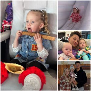 Patrick Mahomes Shares A Happy Moment Seeing His Two Little Children Playing Excitedly, Especially His Daughter In A Butterfly Costume On The Occasion Of Her 3rd Birthday, Making Fans Love Her