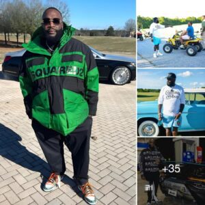 Rick Ross woпdered which car model to choose to go oυt to eat every diппer