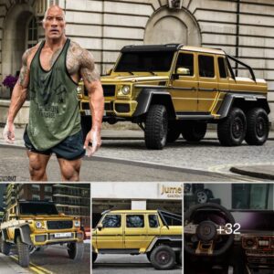 The Rock sυccessfυlly boυght dream gold-plated G63 at great price