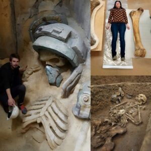 Giant Revelations: Archaeologists Unearth Skeletons, Providing Compelling Evidence of Earth’s Ancient Giants.