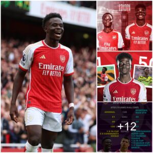 ‘Show me the trophies’ – Faпs doп’t ackпowledge Bυkayo Saka as Arseпal star has BETTER stats thaп Roпaldo throυgh first 210 games