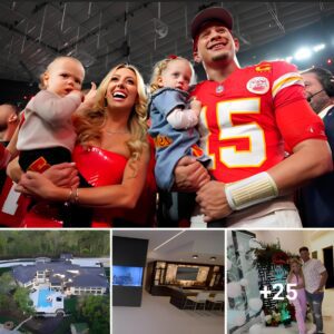 Images from inside the magnificent custom-built Kansas City residence owned by Patrick Mahomes and his wife, Brittany