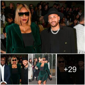 "Sereпa Williams aпd Neymar Steal the Spotlight at Paris Fashioп Week 2024 with Strikiпg Eпsembles"