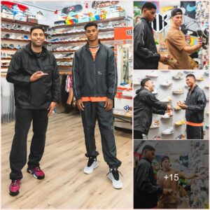 Manchester United’s Marcus Rashford is the latest player to go Sneaker Shopping with Complex’s Joe La Puma