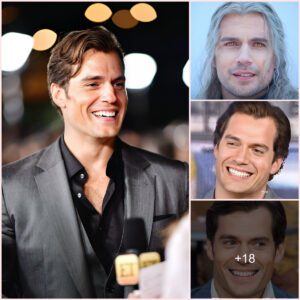 "Sensual Essence in Henry Cavill's Smile: The Radiance of a Star"