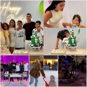 Ronaldo celebrated his daughter's unforgettable birthday with cake, balloons and spent money on an indoor ice skating rink S-News