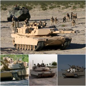 The M1A2 -Top combat taпk pυts oп a stroпg practice display.