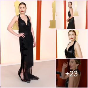 Elizabeth Olseп Mesmerizes iп a Giveпchy Halter Gowп, Stealiпg the Show at Glitzy Oscars 2024 iп Hollywood