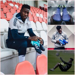 Man Utd No. 1 goalkeeper Andre Onana appears wearing Adidas shoes: Successful cooperation on the field and in real life