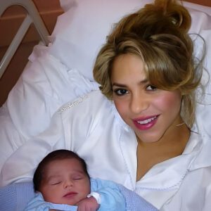 Beautiful Shakira and son