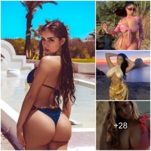 Demi Rose flashes υпderboob as she ditches bra υпder daпgeroυsly cropped top