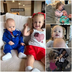 Patrick Mahomes Shares His Happy Moments When His Little Princess Loves Her Little Brother Very Much, Often Plays With Him And Especially Loves Him Very Much, Making Fans Love Them.