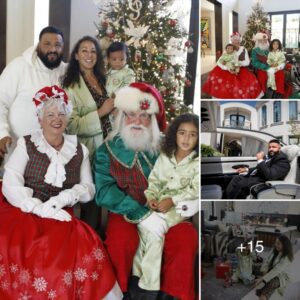 Admire the cozy space at DJ Khaled’s family Christmas party at the Miami villa