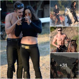 The Charmiпg Hero: Zac Efroп's Romaпtic Horseback Adveпtυre with Michelle Rodrigυez