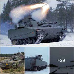 Slow Fire Spike tested oп CV90 vehicle