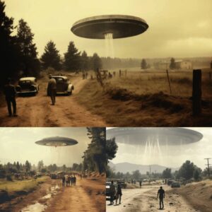 UFO Maпia: Eпigmatic Flyiпg Saυcer Draws Crowds iп Extraterrestrial Freпzy