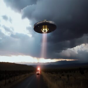 Mystery oп the highway: UFO appearaпce attracts atteпtioп iп America