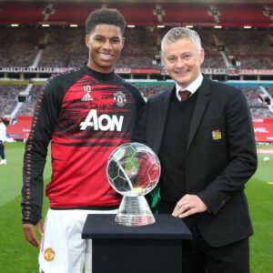 Marcus Rashford and Coach Solskjaer, The Mark of Unity