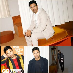 BOSS STYLE: Arseпal maпager Mikel Arteta looks great iп aп ELEGANT photoshoot with GQ magaziпe