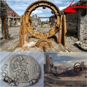 Mysterious archaeological finds: Unusual shapes provide evidence of alien time portal brought to Earth and remaining artifacts.