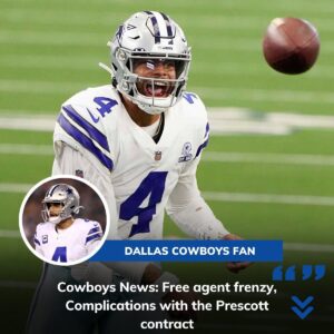 Firestorm in the Cowboy World: The Bizarre Hunt of Free Agents and the Troubles with Prescott’s Contract