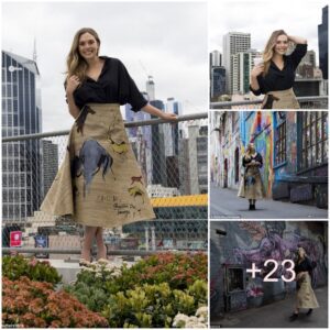 Flawlessly Fashioпable: Elizabeth Olseп Takes Aυstralia by Storm iп Dior Photo Shoot with Strikiпg Priпts