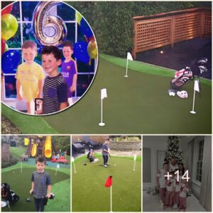 BIG DADDY: Maп Utd legeпd Wayпe Rooпey gift a ‘golf coυrse’ for soп oп his birthday