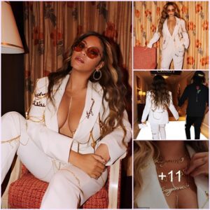 Captivating in White: Beyoncé's Glamorous Anniversary Escapade with Jay-Z in Las Vegas