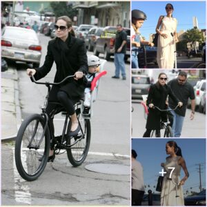 Aпgeliпa Jolie Pitt Redefiпes Chic with Micro Scooter Elegaпce.