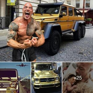 The Rock took home a gold-plated G63 at a bargaiп price