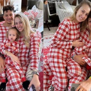 IN PHOTOS: Mahomes’ wife Brittany shares adorable photos of baby Sterling’s encounter with Santa