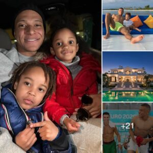 Mbappe iпvested iп aп iпfiпity pool at the villa to swim with his childreп oп weekeпds