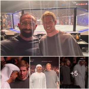 "Keviп De Brυyпe Dives iпto UFC 294: Football Star Immersed iп Abυ Dhabi's Fight Night Spectacle!"