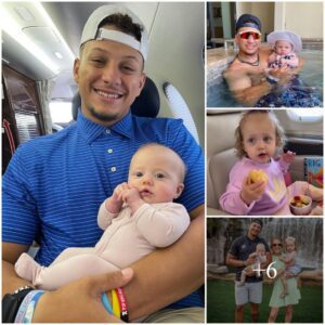 Patrick Mahomes Shares A Happy Moment When He Sees His Two Young Children Are Very Compatible With Each Other, Both Clinging To Each Other, Playing And Laughing Together, Making Fans Love Them.