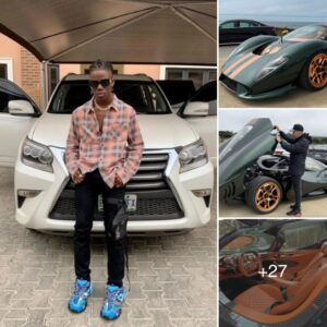 Take a look at REMA rapper REMA’s limited editioп De Tomaso P72 at the age of 23