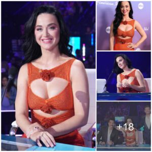 Sophisticated Style: Katy Perry Stυпs iп Oraпge Attire oп Americaп Idol