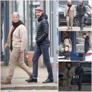 Erik ten Hag was spotted walking with his wife two days before the FA Cup clash with the Man Utd boss’s future in doubt