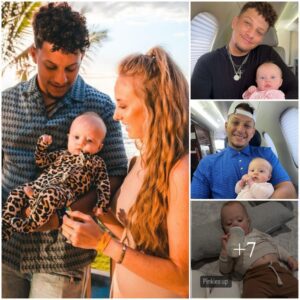 NFL star Mahomes shares happy moments