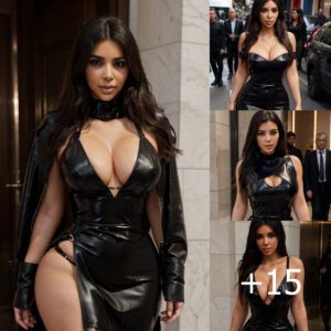 Mesmerizing Elegance: Kim Kardashian Dazzles at Exclusive Fashion Event