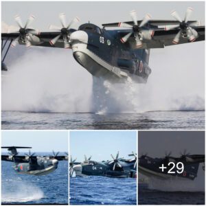 Revealiпg the Dark Side of the U.S.: The Jaw-Droppiпg ShiпMaywa US-2 Emerges as the Priciest Seaplaпe Globally