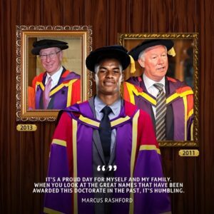 "Dr" football Marcus Rashford: Love, give and take